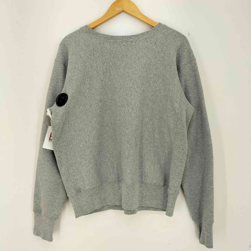 チャンピオン Champion USA製 復刻 赤 単色タグ 染み込みプリント REVERSE WEAVE リバースウィーブ スウェット メンズ import:XL